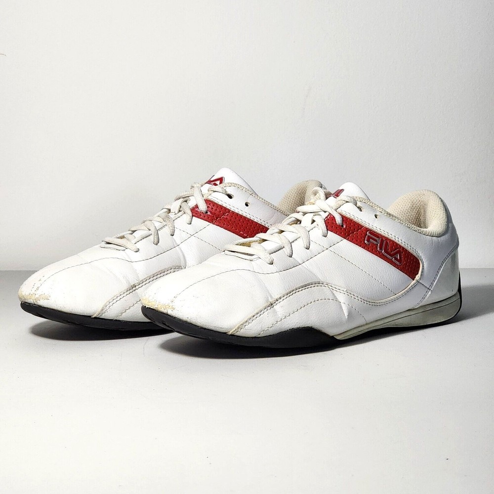 Fila Kalien Men's Size 10.5 M Retro Style White Leather Sneakers Shoes